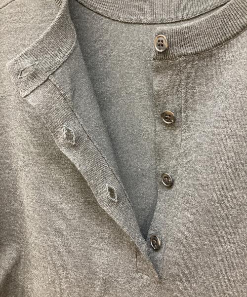 UNFILO（アンフィーロ）UNFILO (アンフィーロ) マイビューティニット ワンピース グレー サイズ:Sの古着・服飾アイテム