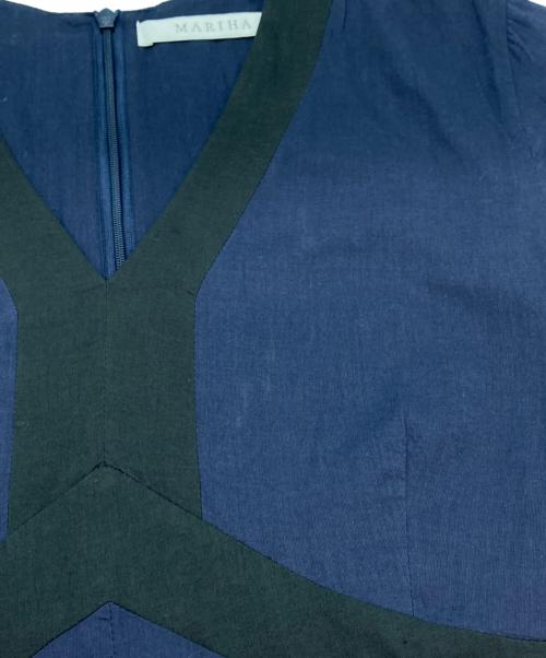 MARIHA（マリハ）MARIHA (マリハ) 春のピアノのドレス ネイビー サイズ:36の古着・服飾アイテム