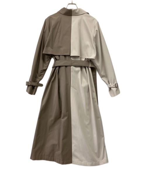 LOVELESS（ラブレス）LOVELESS (ラブレス) バイカラーレイヤードライトトレンチコート ベージュ サイズ:36 未使用品の古着・服飾アイテム