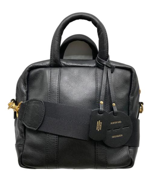 PORTER GIRL（ポーターガール）PORTER GIRL (ポーターガール) 2WAYキットバッグ ブラックの古着・服飾アイテム