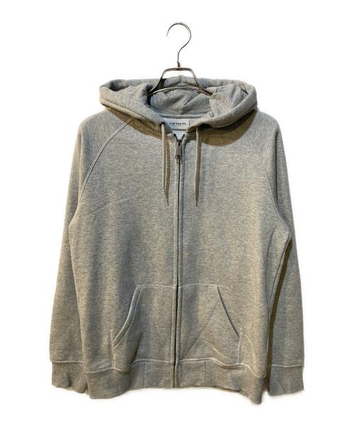 CarHartt（カーハート）CarHartt (カーハート) HOODED CHASE JACKET グレー サイズ:Mの古着・服飾アイテム