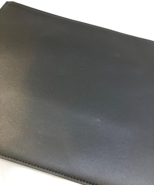 BALENCIAGA（バレンシアガ）BALENCIAGA (バレンシアガ) クラッチバッグ ブラック×レッドの古着・服飾アイテム