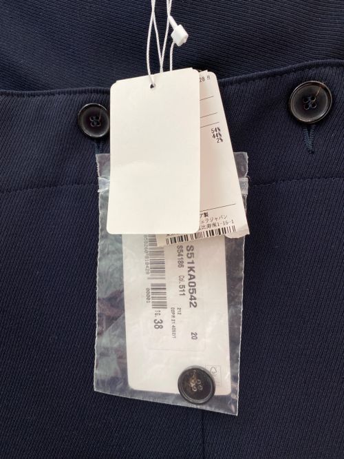 MM1 Maison Margiela（メゾンマルジェラ）MM1 Maison Margiela (メゾンマルジェラ) ウールワイドパンツ ブラック サイズ:38 未使用品の古着・服飾アイテム