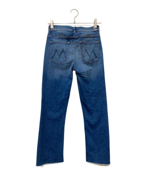 mother（マザー）mother (マザー) INSIDER CROP STEP FRAY ブルー サイズ:W26の古着・服飾アイテム