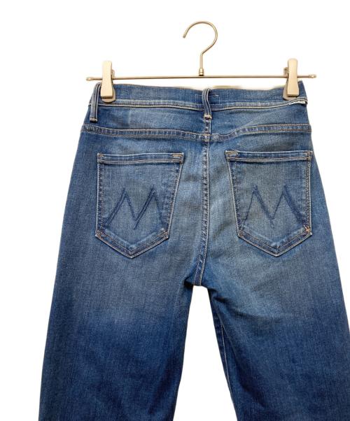 mother（マザー）mother (マザー) INSIDER CROP STEP FRAY ブルー サイズ:W26の古着・服飾アイテム