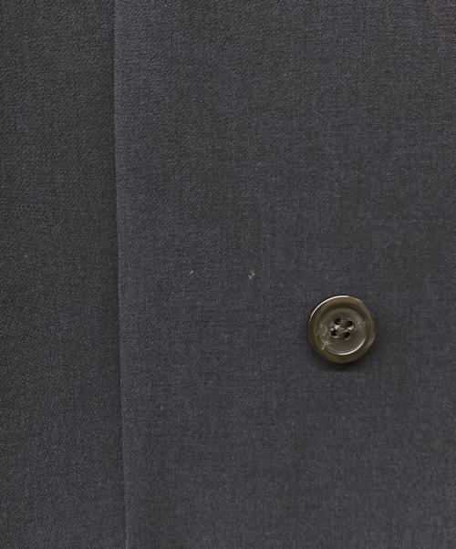 FRAMeWORK（フレームワーク）FRAMeWORK (フレームワーク) ダブルブレストノーカラーベスト ネイビー サイズ:-の古着・服飾アイテム