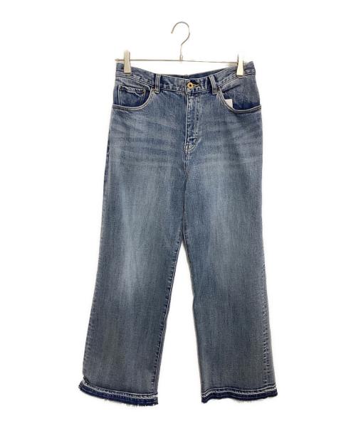 5 1/2（ファイブアンドハーフ）5 1/2 (ファイブアンドハーフ) LOOSE-STRAIGHT DENIM ブルー サイズ:40 未使用品の古着・服飾アイテム