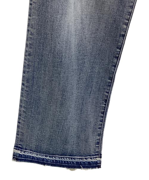 5 1/2（ファイブアンドハーフ）5 1/2 (ファイブアンドハーフ) LOOSE-STRAIGHT DENIM ブルー サイズ:40 未使用品の古着・服飾アイテム