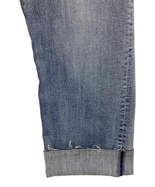 5 1/2（ファイブアンドハーフ）5 1/2 (ファイブアンドハーフ) LOOSE-STRAIGHT DENIM ブルー サイズ:40 未使用品の古着・服飾アイテム