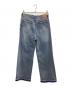 5 1/2 (ファイブアンドハーフ) LOOSE-STRAIGHT DENIM ブルー サイズ:40 未使用品：7000円
