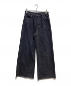 5 1/2ファイブアンドハーフ）の古着「BUGGY-LINE MAXI DENIM」｜ブラック