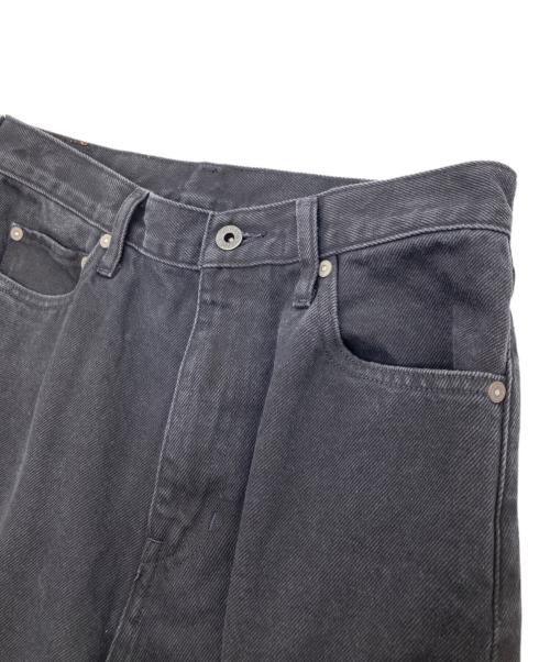 5 1/2（ファイブアンドハーフ）5 1/2 (ファイブアンドハーフ) BUGGY-LINE MAXI DENIM ブラック サイズ:29 未使用品の古着・服飾アイテム