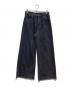 5 1/2（ファイブアンドハーフ）の古着「BUGGY-LINE MAXI DENIM」｜ブラック