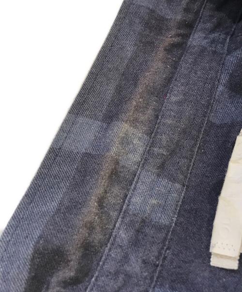 OUTERKNOWN（アウターノーン）OUTERKNOWN (アウターノーン) チェックシャツ ネイビー サイズ:Mの古着・服飾アイテム