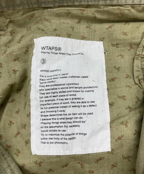 WTAPS（ダブルタップス）WTAPS (ダブルタップス) カーゴパンツ カーキ サイズ:3の古着・服飾アイテム