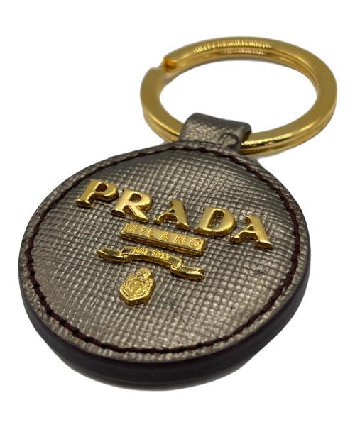 PRADA（プラダ）PRADA (プラダ) キーリング ゴールドの古着・服飾アイテム