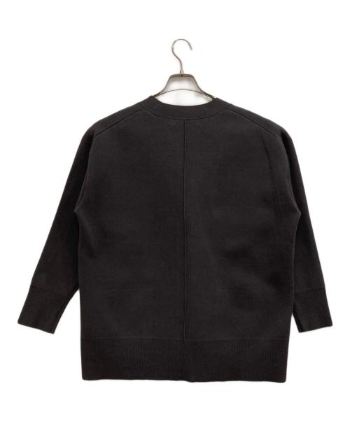 UNFILO（アンフィーロ）UNFILO (アンフィーロ) スポンジニット カーディガン チャコールグレー サイズ:M 未使用品の古着・服飾アイテム