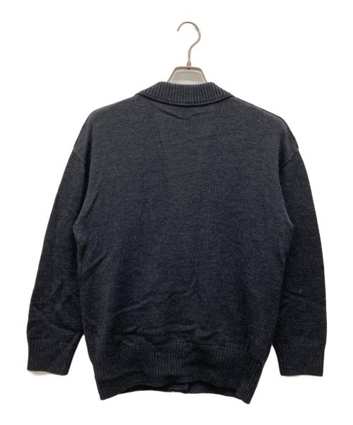 BURBERRY（バーバリー）BURBERRY (バーバリー) ニットカーディガン チャコールグレー サイズ:Mの古着・服飾アイテム