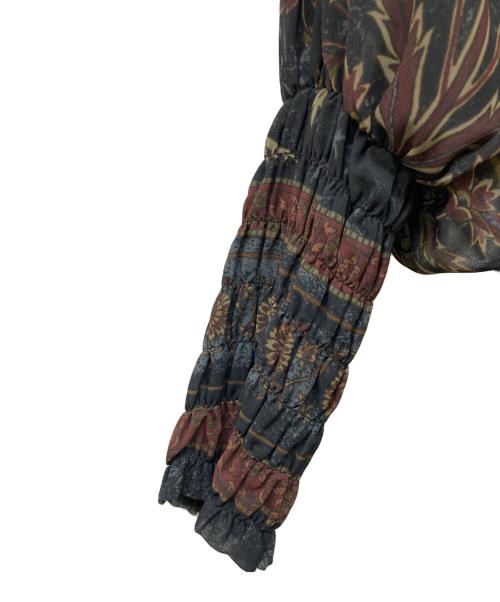 Ameri（アメリ）AMERI (アメリ) VELOUR DOCKING SCARF DRESS ブラック サイズ:Ｍ 未使用品の古着・服飾アイテム