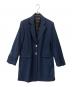 COACH（コーチ）の古着「ターンロックチェスターコート」｜ネイビー
