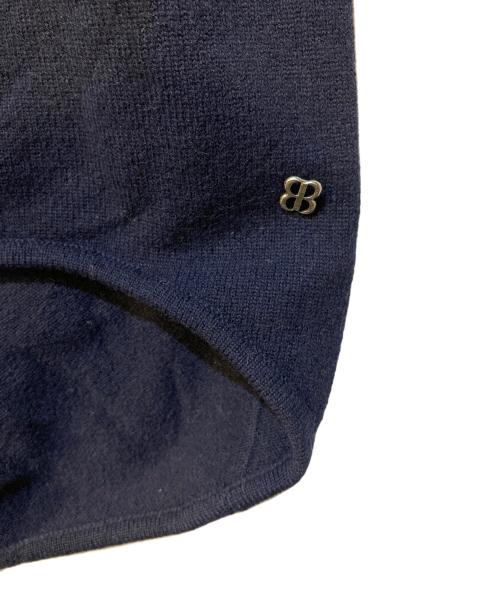 BALENCIAGA（バレンシアガ）BALENCIAGA (バレンシアガ) ニットワンピース ネイビー サイズ:34の古着・服飾アイテム