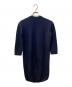 BALENCIAGA (バレンシアガ) ニットワンピース ネイビー サイズ:34：5000円