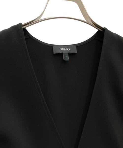 theory（セオリー）theory (セオリー) ノースリーブブラウス ブラック サイズ:Sの古着・服飾アイテム