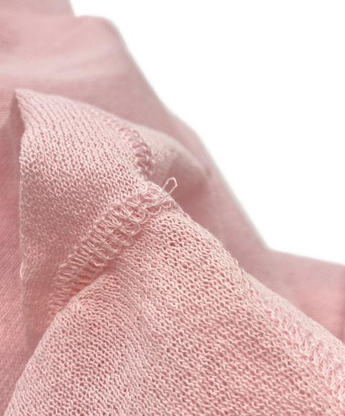 LOUNIE（ルーニー）LOUNIE (ルーニー) シアーカーディガン ピンク サイズ:Fの古着・服飾アイテム