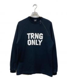 mout recon tailor（マウトリーコンテーラー）の古着「MOUT TRNG Sweat shirt」｜ブラック