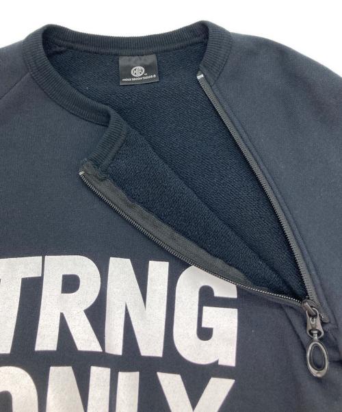 mout recon tailor（マウトリーコンテーラー）MOUT RECON TAILOR (マウトリーコンテーラー) MOUT TRNG Sweat shirt ブラック サイズ:48の古着・服飾アイテム