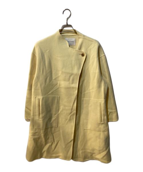 AEWEN MATOPH（イウエン マトフ）AEWEN MATOPH (イウエン マトフ) リバーノーカラーコート イエロー サイズ:36の古着・服飾アイテム