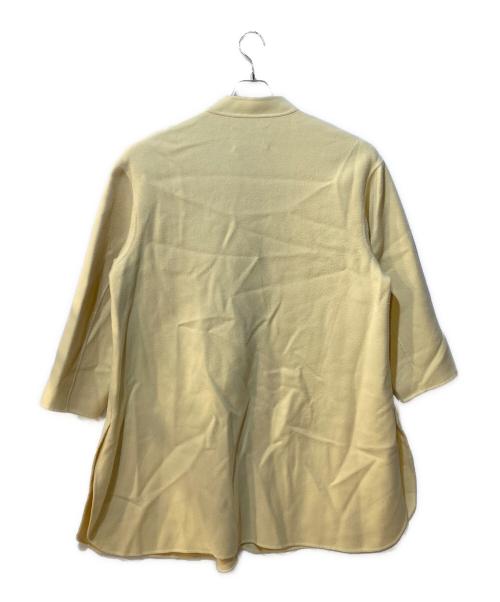 AEWEN MATOPH（イウエン マトフ）AEWEN MATOPH (イウエン マトフ) リバーノーカラーコート イエロー サイズ:36の古着・服飾アイテム