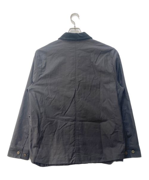Saturdays NYC（サタデーズ ニューヨーク）Saturdays NYC (サタデーズ ニューヨーク) Lido Flannel Lined Chore Coat ブラック サイズ:Mの古着・服飾アイテム