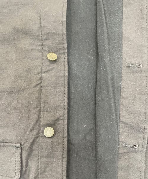 Saturdays NYC（サタデーズ ニューヨーク）Saturdays NYC (サタデーズ ニューヨーク) Lido Flannel Lined Chore Coat ブラック サイズ:Mの古着・服飾アイテム