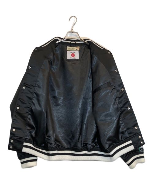 MITCHELL & NESS（ミッチェルアンドネス）MITCHELL & NESS (ミッチェルアンドネス) JUST★DON (ジャストドン) スタジャン ブラック サイズ:Mの古着・服飾アイテム