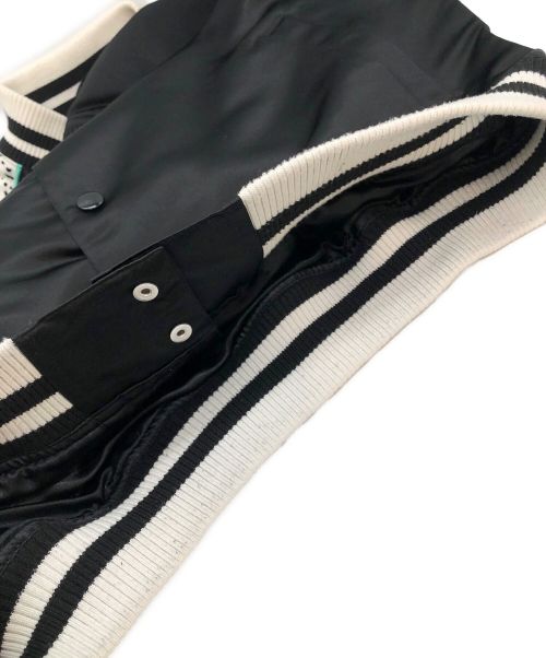 MITCHELL & NESS（ミッチェルアンドネス）MITCHELL & NESS (ミッチェルアンドネス) JUST★DON (ジャストドン) スタジャン ブラック サイズ:Mの古着・服飾アイテム