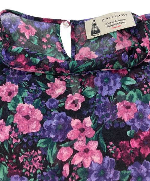 leur logette（ルールロジェット）leur logette (ルールロジェット) ブラウス パープル サイズ:SIZE 1の古着・服飾アイテム