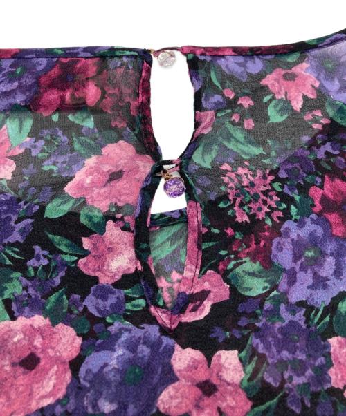 leur logette（ルールロジェット）leur logette (ルールロジェット) ブラウス パープル サイズ:SIZE 1の古着・服飾アイテム