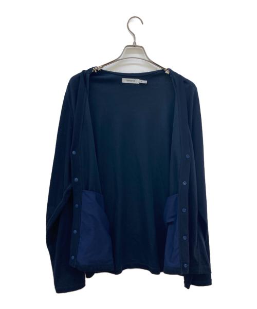 nonnative（ノンネイティブ）nonnative (ノンネイティブ) DWELLER CARDIGAN C/N JERSEY ICE PACK ネイビー サイズ:3の古着・服飾アイテム