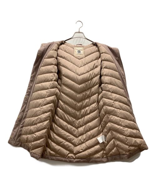 La MODE（ラモード）La MODE (ラモード) ファー付きダウンコート ベージュ サイズ:42の古着・服飾アイテム