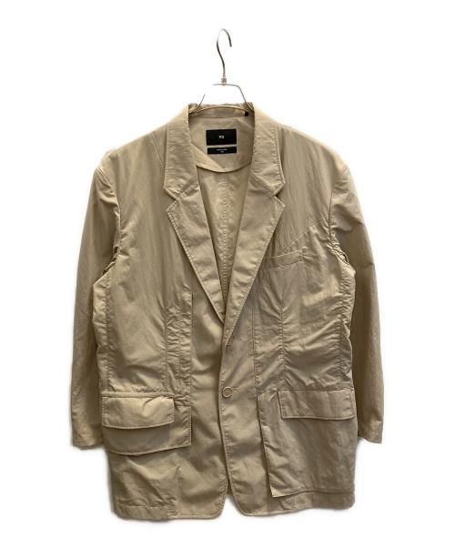 Y-3（ワイスリー）Y-3 (ワイスリー) ブレザー ベージュ サイズ:Мの古着・服飾アイテム