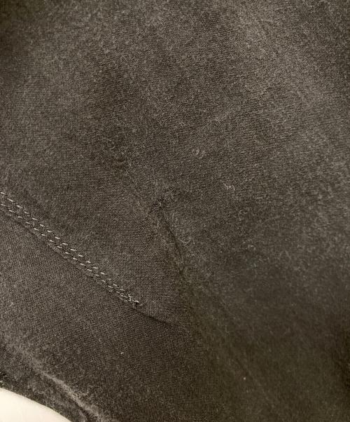 Yohji Yamamoto pour homme（ヨウジヤマモト プールオム）Yohji Yamamoto pour homme (ヨウジヤマモト プールオム) CELLULOSE LAWN DARTS HEM STITCH BLOUSE ブラック サイズ:size3の古着・服飾アイテム