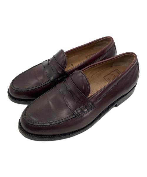 HEINRICH DINKELACKER（ハインリッヒディンケラッカー）HEINRICH DINKELACKER (ハインリッヒディンケラッカー) Wien ペニーローファー バーガンディー サイズ:6 1/2の古着・服飾アイテム