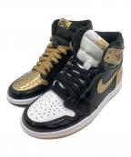NIKEナイキ）の古着「AIR JORDAN 1 RETRO HIGH GOLD TOP 3」｜ホワイト×ゴールド