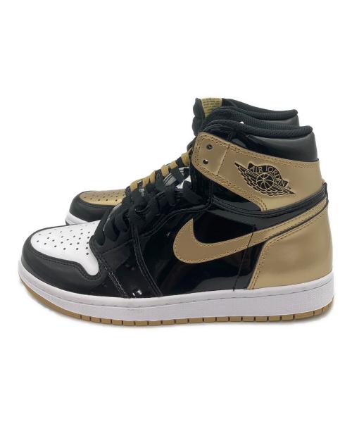 NIKE（ナイキ）NIKE (ナイキ) AIR JORDAN 1 RETRO HIGH GOLD TOP 3 ホワイト×ゴールド サイズ:25の古着・服飾アイテム