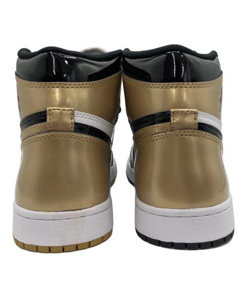 NIKE（ナイキ）NIKE (ナイキ) AIR JORDAN 1 RETRO HIGH GOLD TOP 3 ホワイト×ゴールド サイズ:25の古着・服飾アイテム