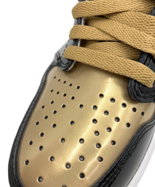 NIKE（ナイキ）NIKE (ナイキ) AIR JORDAN 1 RETRO HIGH GOLD TOP 3 ホワイト×ゴールド サイズ:25の古着・服飾アイテム