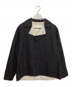 JIL SANDERジルサンダー）の古着「オーバーサイズジャケット」｜ブラック