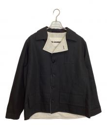 JIL SANDER（ジルサンダー）の古着「オーバーサイズジャケット」｜ブラック