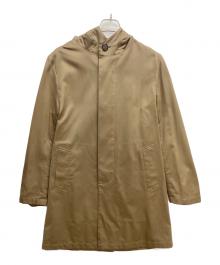MACKINTOSH LONDON（マッキントッシュ ロンドン）の古着「フーデッドコート」｜ベージュ